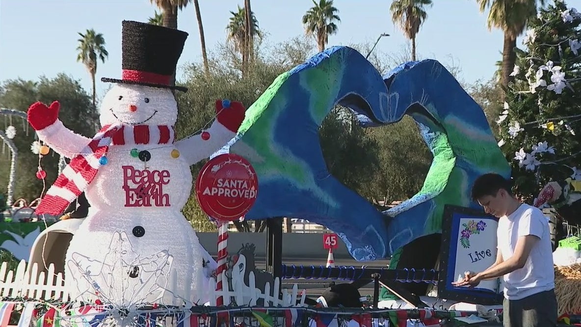 Last-minute prep work underway ahead of APS Electric Light Parade return
